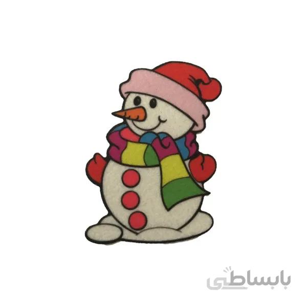 اتیکت کارتونی آدم برفی کد 10953