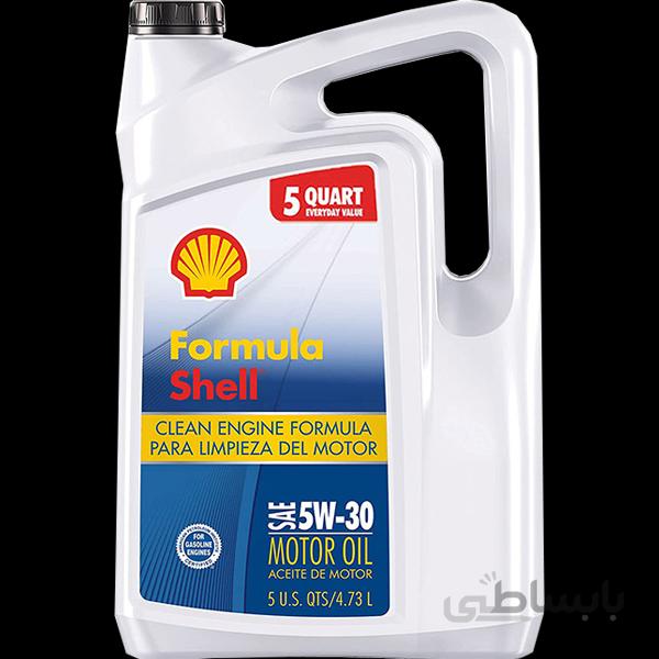 روغن موتور شل 5w-30 حجم 4.73 لیتر ا Shell 5W-30 Engine Oil 4.73Lit