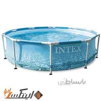 استخر فریمی گرد طرح دار اینتکس intex 28206 ا intex 28206