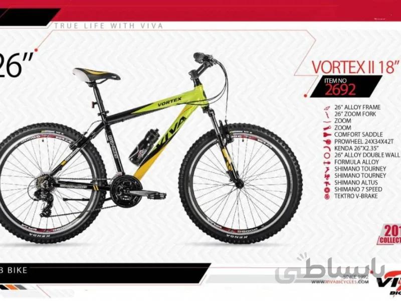دوچرخه کوهستان ویوا مدل وورتکس کد 2692 سایز 26 - VIVA VORTEX II -18 - 2019 Collection