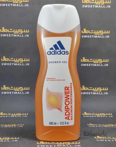 ژل حمام آدیداس زنانه سر و صورت و بدن 400 میل Adidas-Adipower