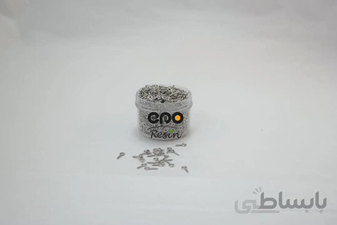 قلاب پیچ نقره ای