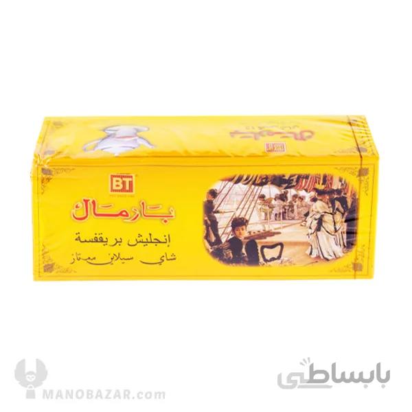 چای کیسه ای بارمال مدل ساده bharmal : تعداد 25 عدد