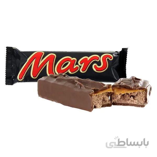 شکلات مفزدار کارامل و بادام زمینی مارس - 51 گرم ا Mars Caramel Chocolate - 51 g