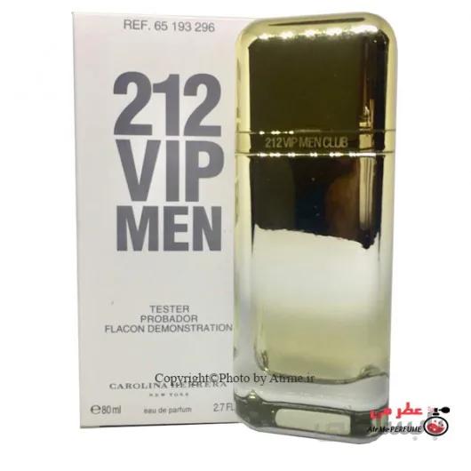 تستر ادو پرفيوم مردانه کارولینا هررا 212 وی آی پی | 212 VIP MEN