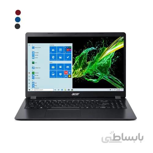 لپ تاپ ایسر مدل Aspire 3 A315-56-356N-D i3 1005G1 4GB 1TB HDD+128GB SSD intel