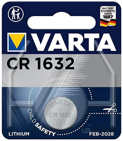 باتری سکه ای 3 ولت CR1632 مارک وارتا VARTA