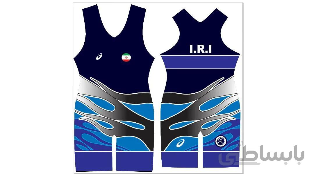 دوبنده کشتی asics کد 04 ا Wrestling sportswear asics Code 04