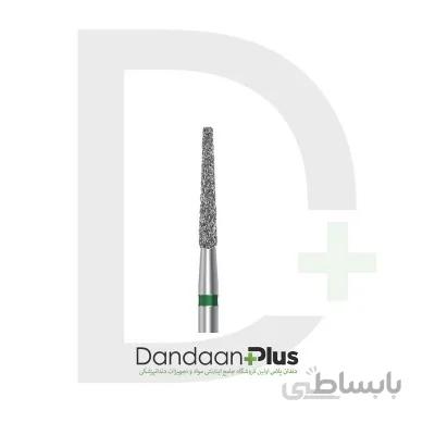 فرز الماسه تراش 5 عددی سبز Dentalree- Flat End Sholder 847