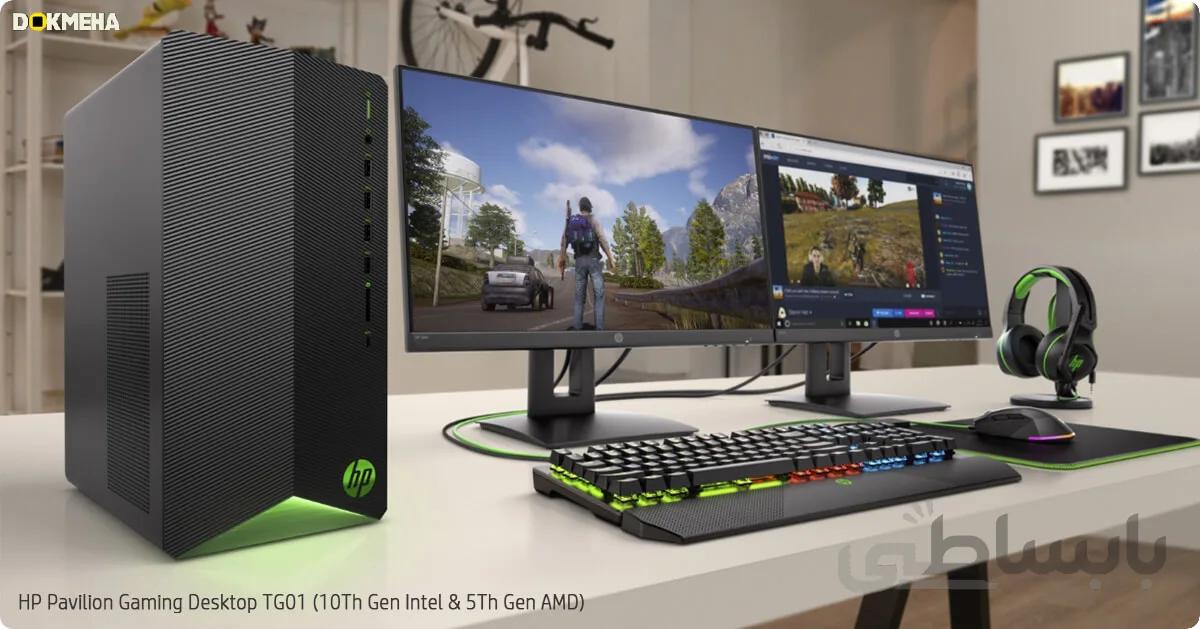 کیس گیمینگ اچ پی پاویلیون HP Pavilion TG01 Gaming (10Th Gen Intel)