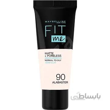 کرم پودر میبلین مدل Fit Me شماره 90