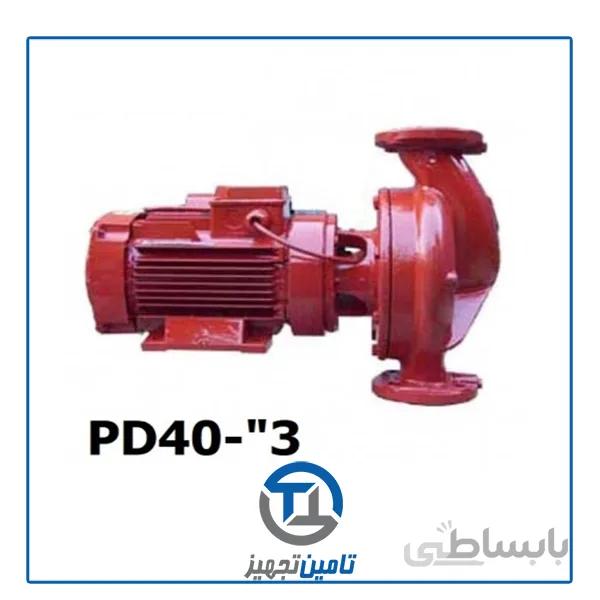 پمپ بلند کاست خطی شوفاژ مدل 3″-PD40
