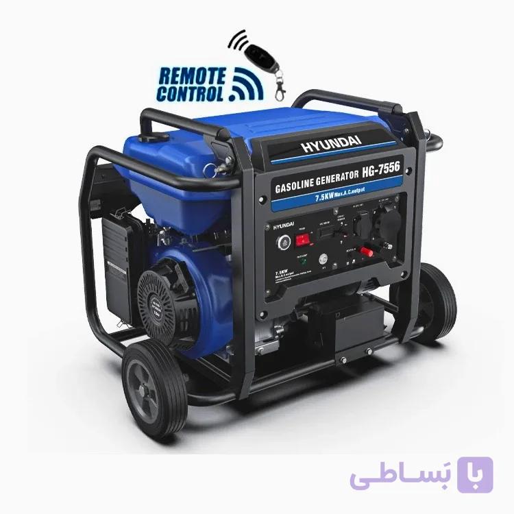 موتور برق بنزینی 15 اسب بخار هیوندای مدل HG-7556-PRO
