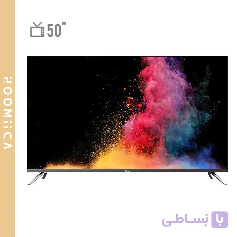 تلویزیون ال ای دی هوشمند جی پلاس مدل GTV-50RU762S سایز 50اینچ