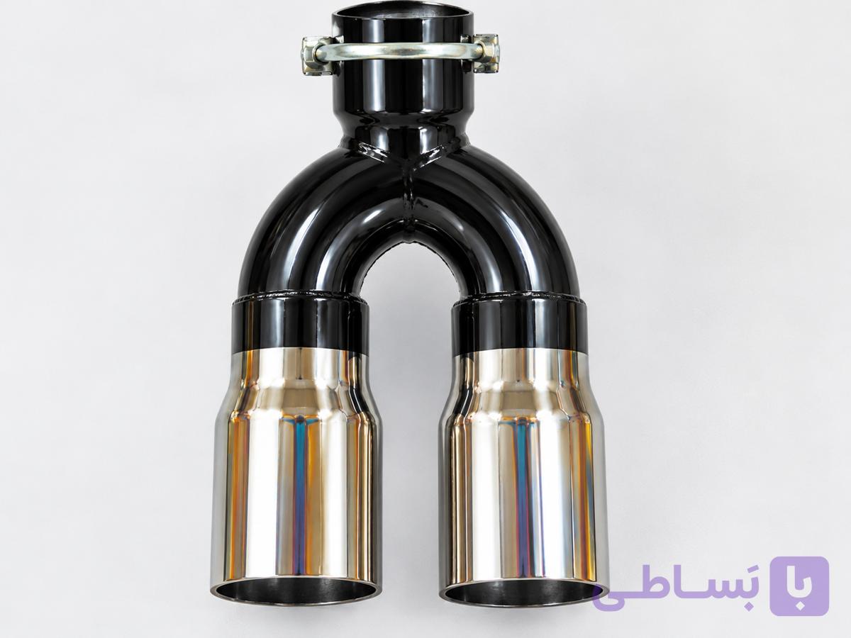 سر اگزوز آرسی دولول مدل RC نیمه آبکاری