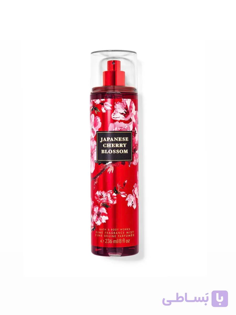 بادی اسپلش bath and body رایحه japanese cherry blossom