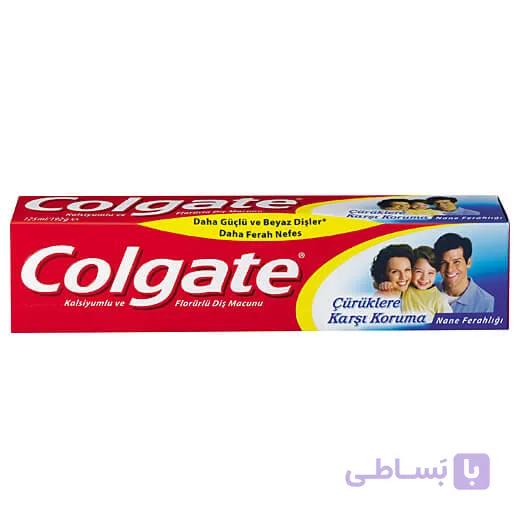 خمیر دندان کلگیت خانواده colgate مدل Çürüklere Karşı Koruma حجم 75 میلی
