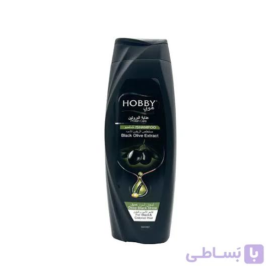 شامپو مو هوبی مدل Olive Extract مناسب برای انواع مو حجم 600 میلی لیتر