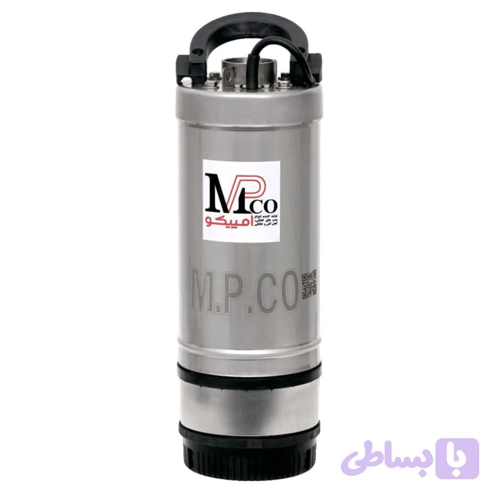 کفکش امپیکو ۱۰۰ متری ۲ اینچ تکفاز 3/8 اسب دو جداره استیل مدل MPCO-S.99-100-6