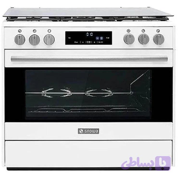 اجاق گاز اسنوا هیروان 5 شعله سفید مدل SGC5-6212