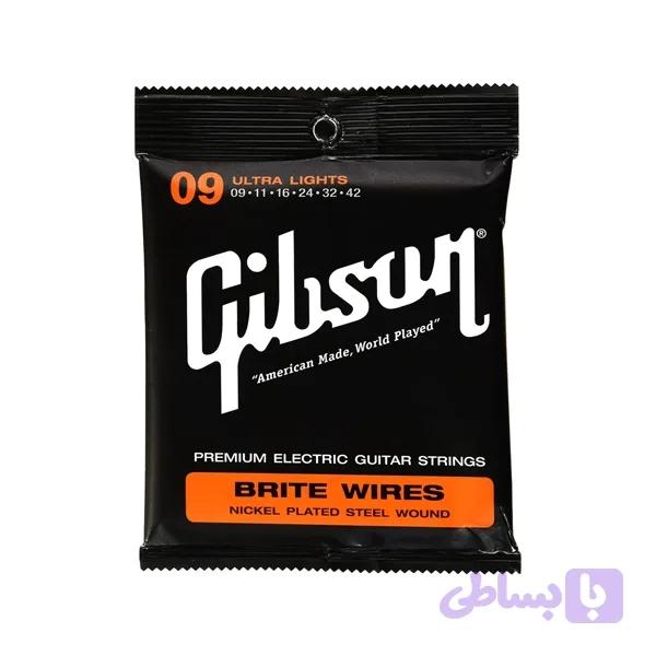 سیم گیتار الکتریک گیبسون Brite Wires 09-42