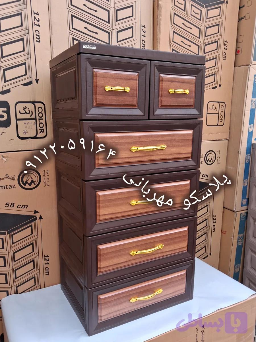دراور ممتاز پلاستیک ۵ طبقه ,۶ کشو مدلS5