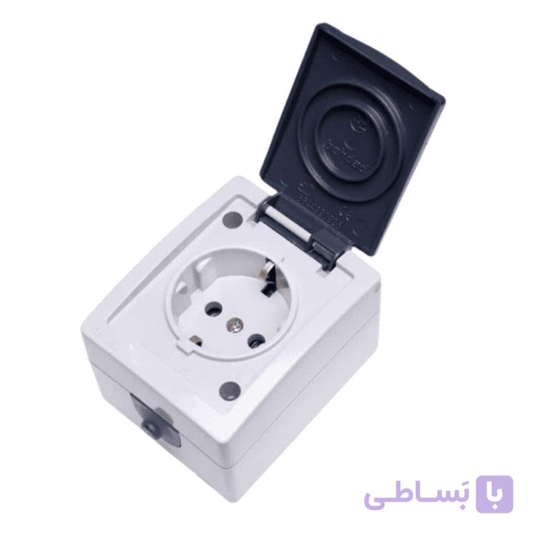 پریز برق بارانی روکار بهداد