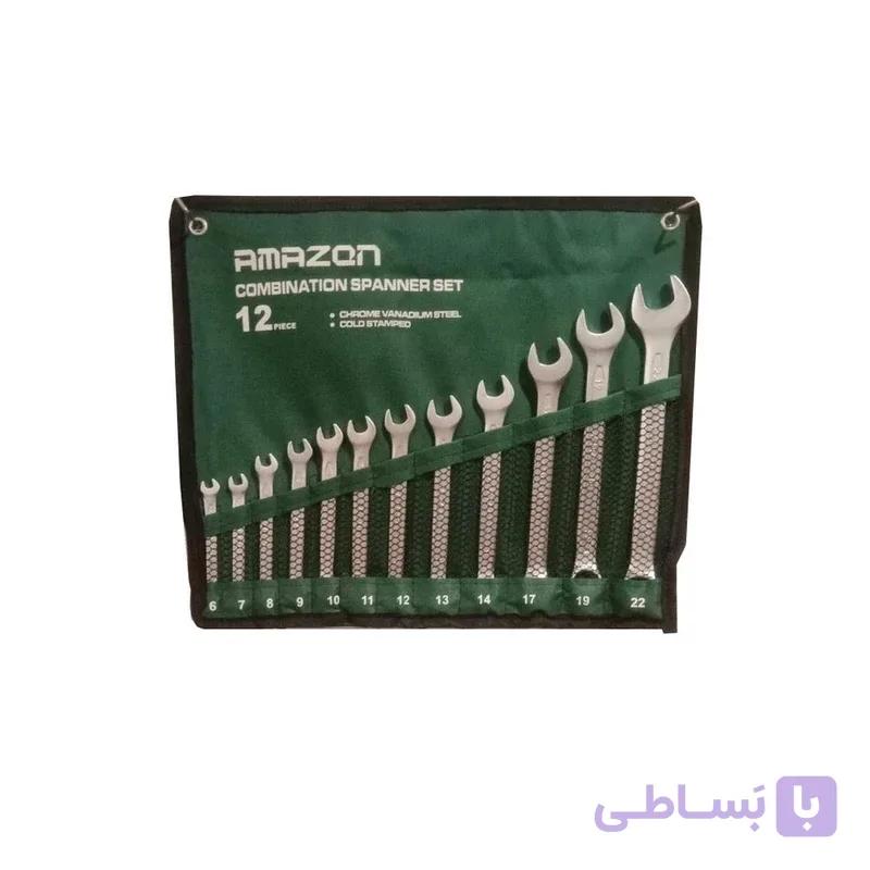 آچار 12 عددی یکسر رینگ کیفی آمازون مدل MM22-6