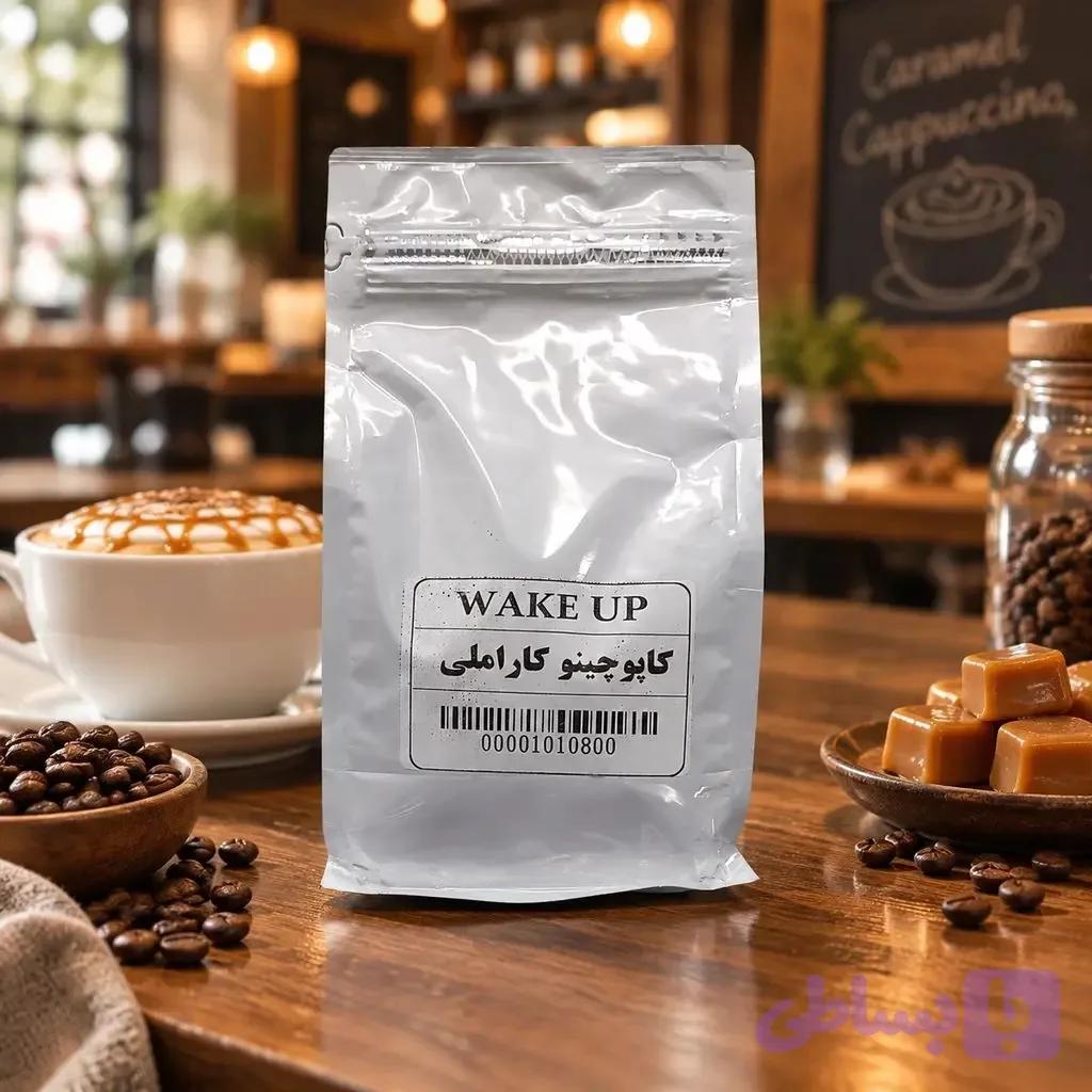 کاپوچینو کاراملی ۱۰۰۰گرمی ویک آپ