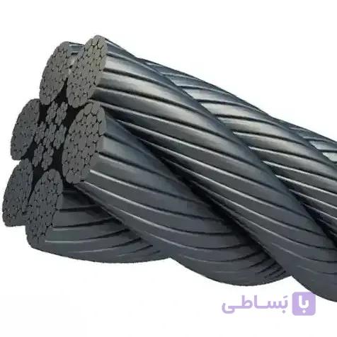 سیم بکسل فولادی سایز 1.5 -متری افشان 7*7-قرقره1000 متری