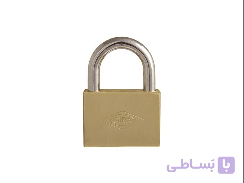 قفل آویز برنجی 75 گیرا