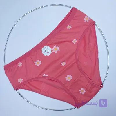 شورت زنانه نخی طرحدار بابونه xl پاموک PAMUK
