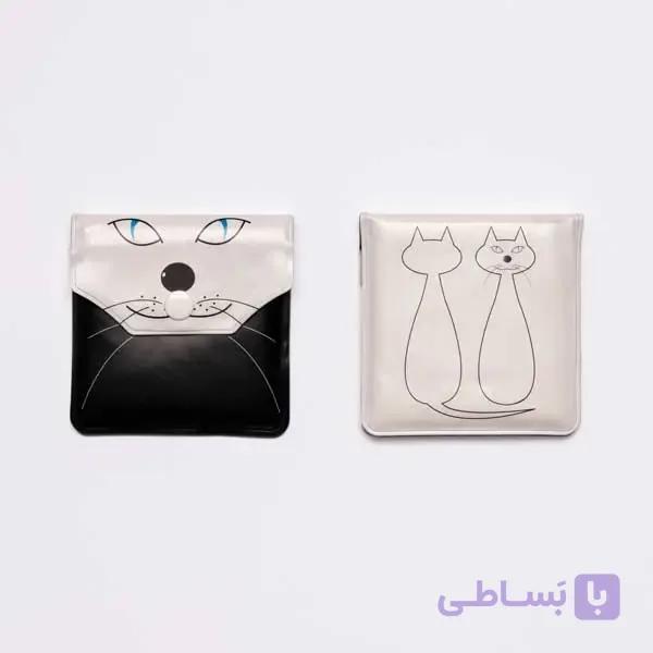زیرسیگاری همراه طرح گربه