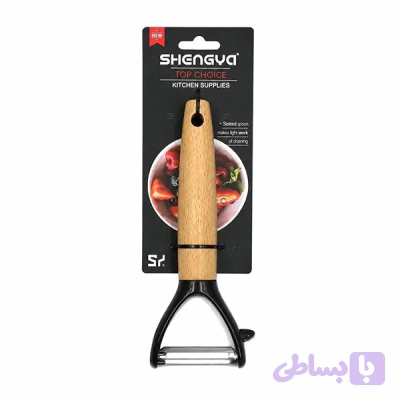 پوست کن دسته چوبی شنگیا SHINGYA کد 02