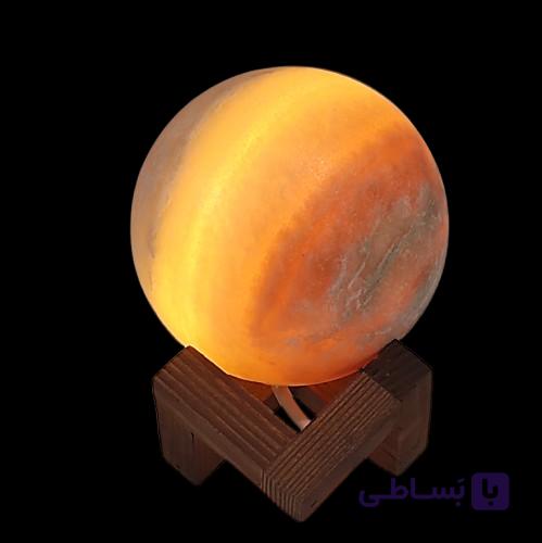 آباژور سنگ نمک طرح کره قطر 10 سانت کد D102