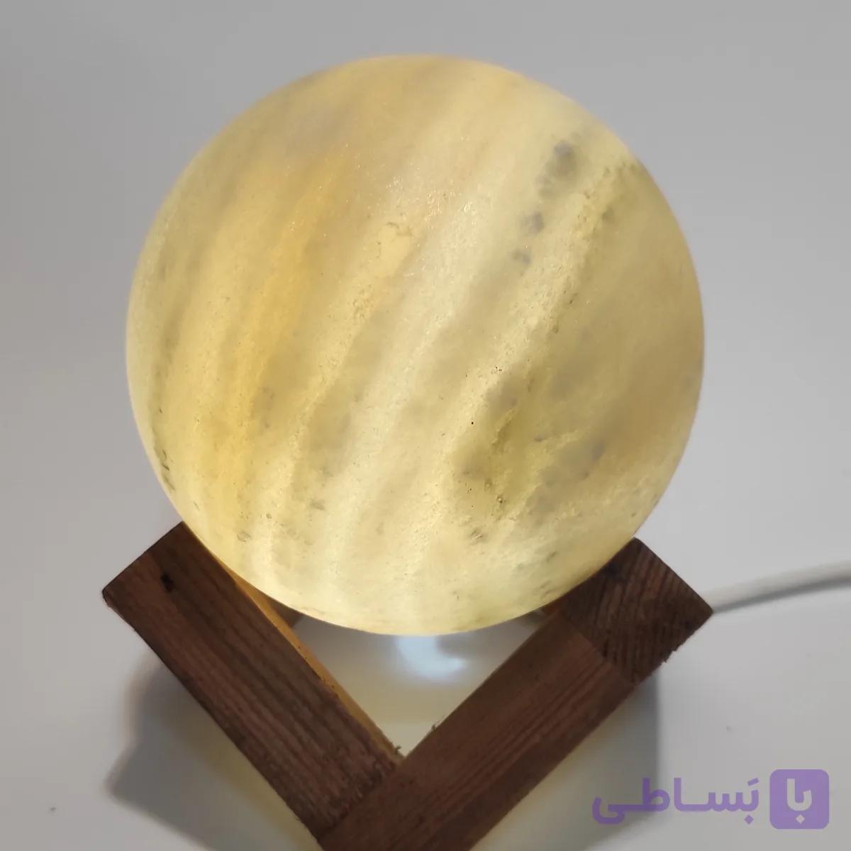 چراغ خواب مدل سنگ نمک قطر 10 کد D110