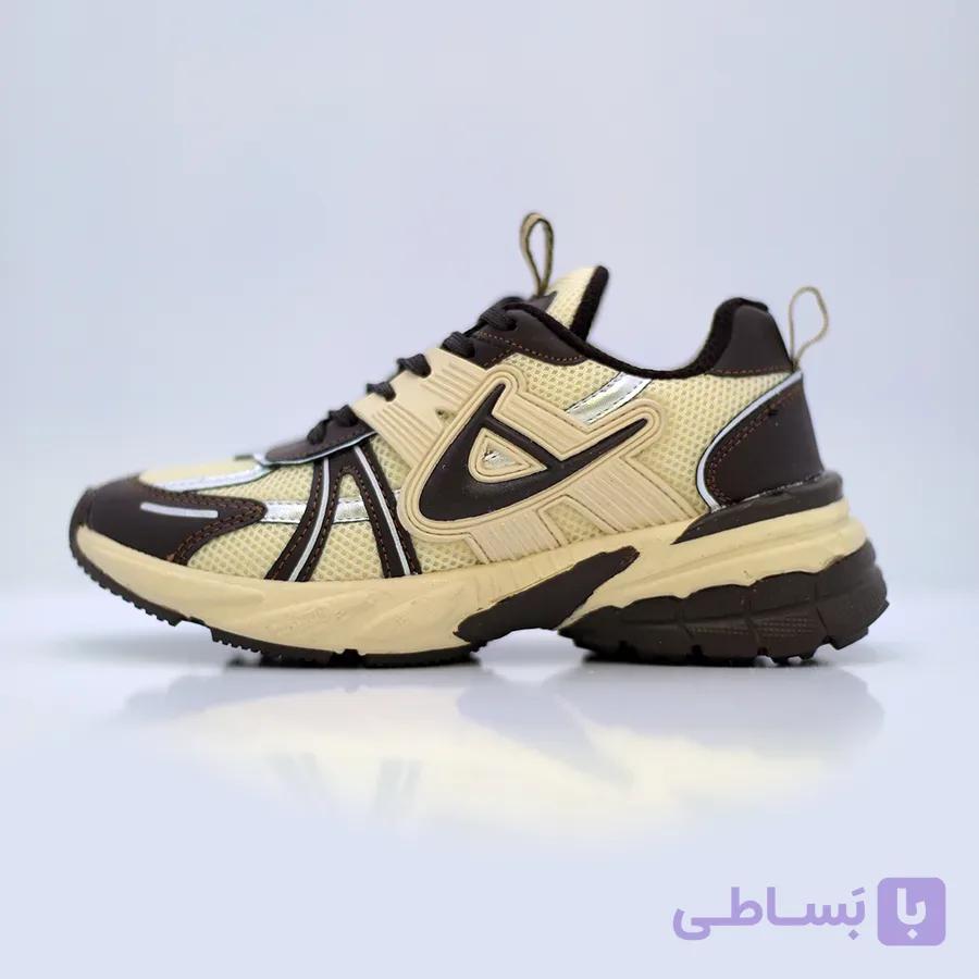 کتونی نایک V2K زنانه کرم مشکی - استایل و راحتی