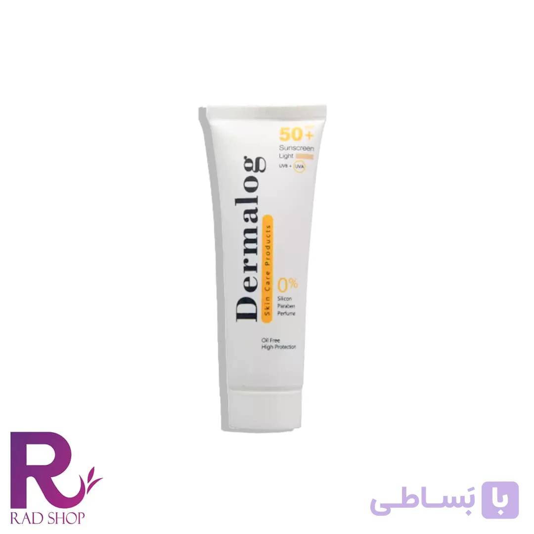 کرم ضد آفتاب فاقد چربی پوست مختلط تا چرب درمالوگ