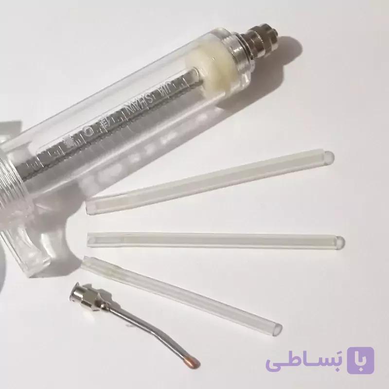 پک 4 تایی سرسرنگ استیل و ژله ای