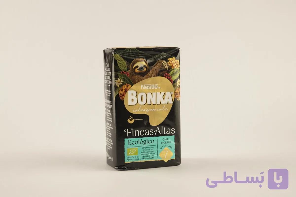 قهوه آسیاب شده ارگانیک بونکا مدل فینکاس آلتاس با شدت ۷ Bonka Fincas Altas Ecológico