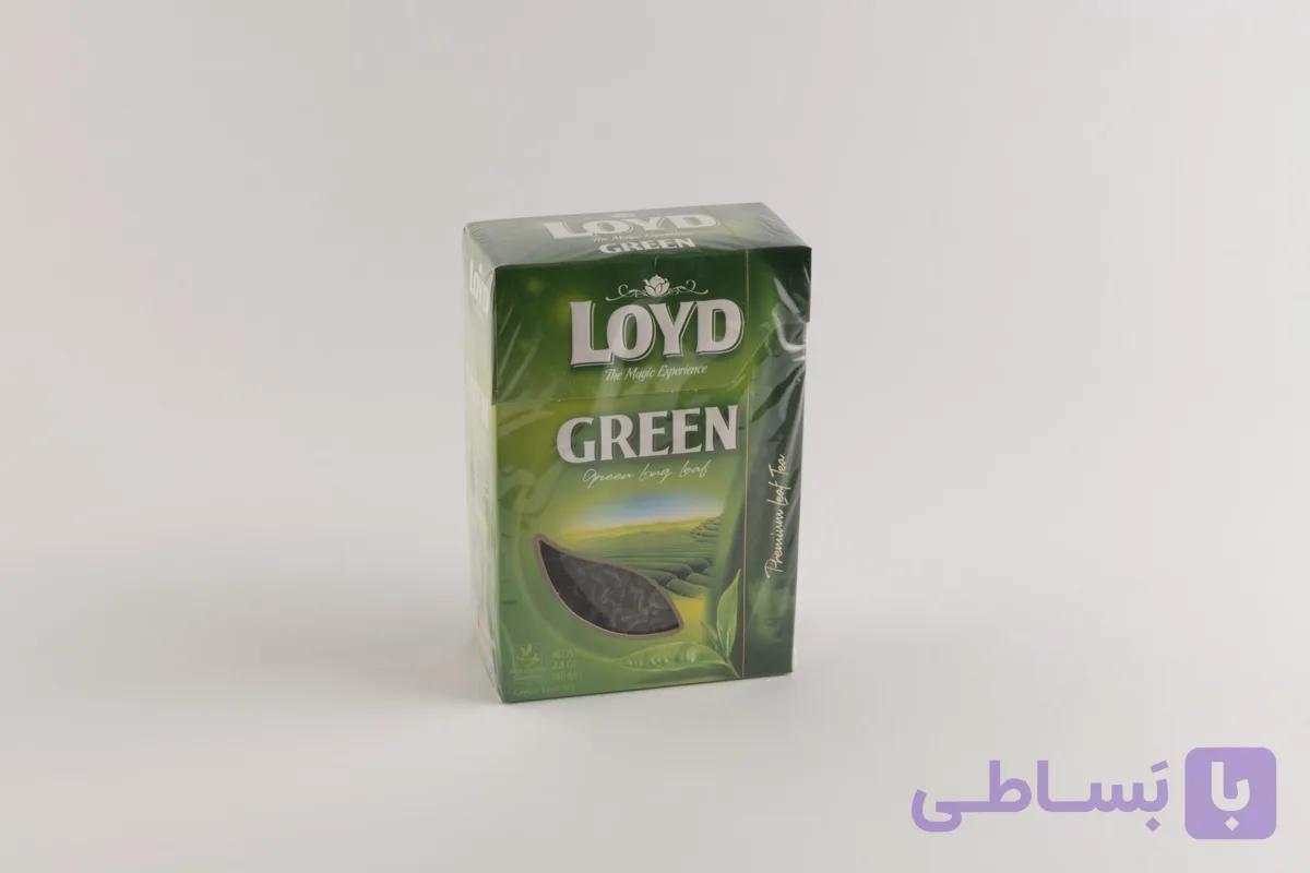 چای سبز لوید 80 گرمی LOYD GREEN green long lea