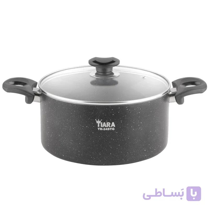 قابلمه تکی گرانیتی سایز 22 مدل Melina تیارا