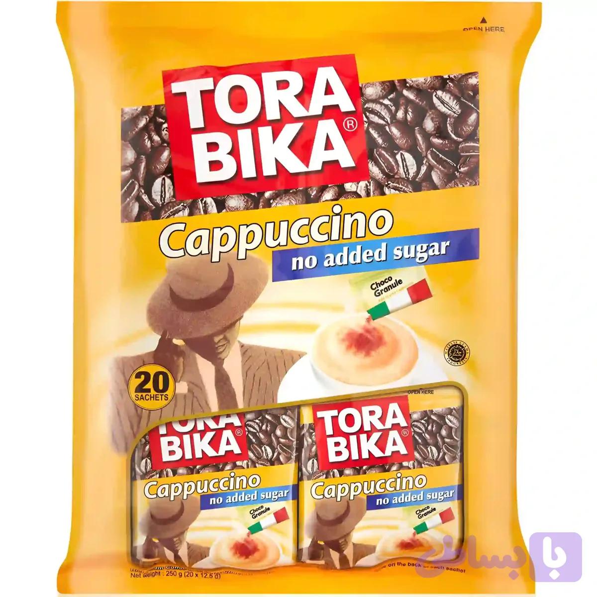 کاپوچینو تورابیکا مدل رژیمی بدون شکر Torabika No Added Sugar بسته 20 عددی