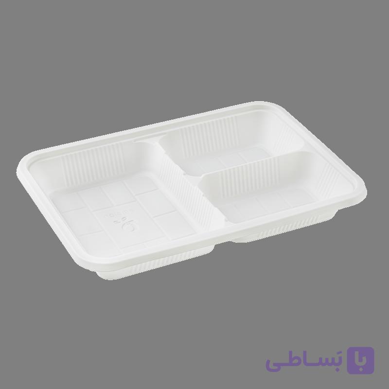 ظرف بسته بندی سه خانه آملون150عددی