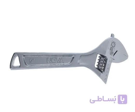 آچار فرانسه نووا مدل NTA 9623 سایز 12 اینچ - پرو ابزار
