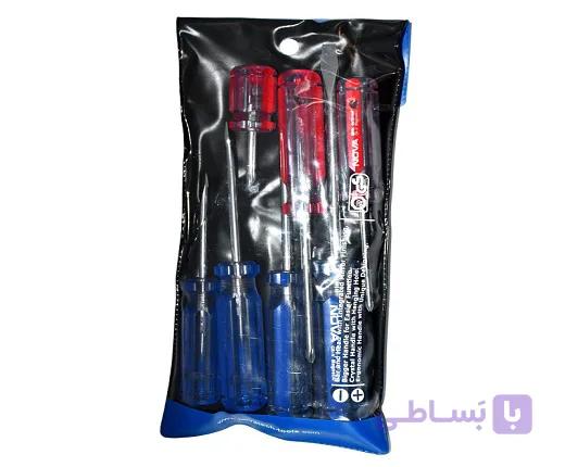 مجموعه 7 عددی پیچ گوشتی نووا مدل NTS 1015-1 - پرو ابزار