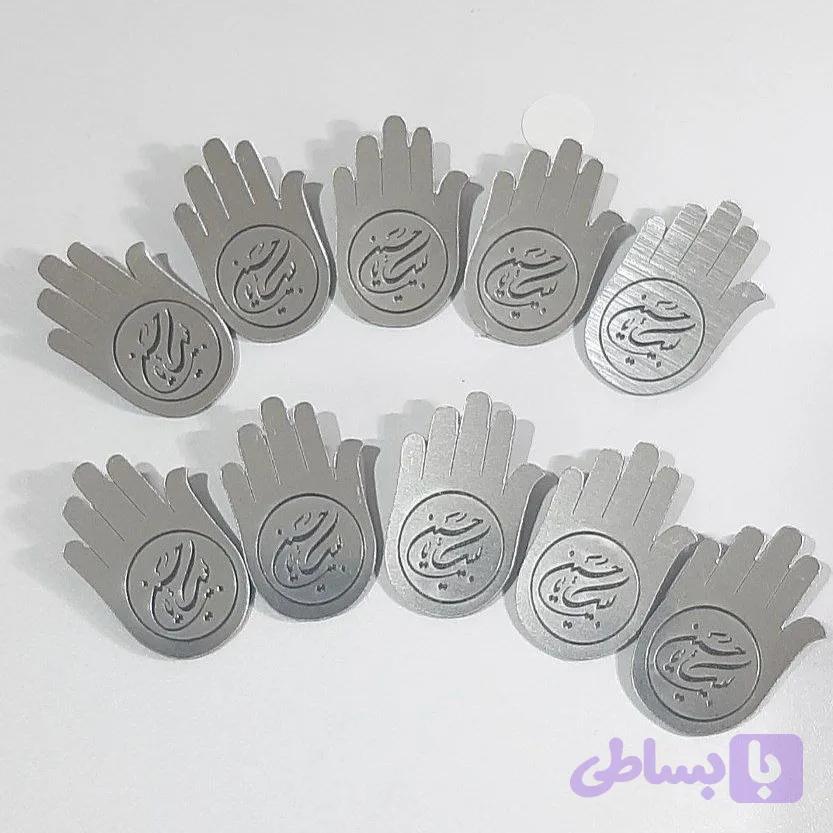 سنجاق سینه طرح علمدار (کد WPW12)