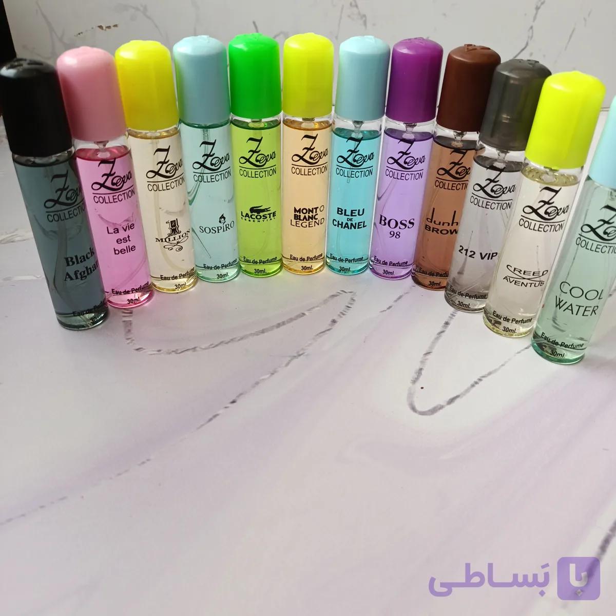 ادوپرفیوم زنانه ومردانه zevo/میل ۳۰ عطرقلمی