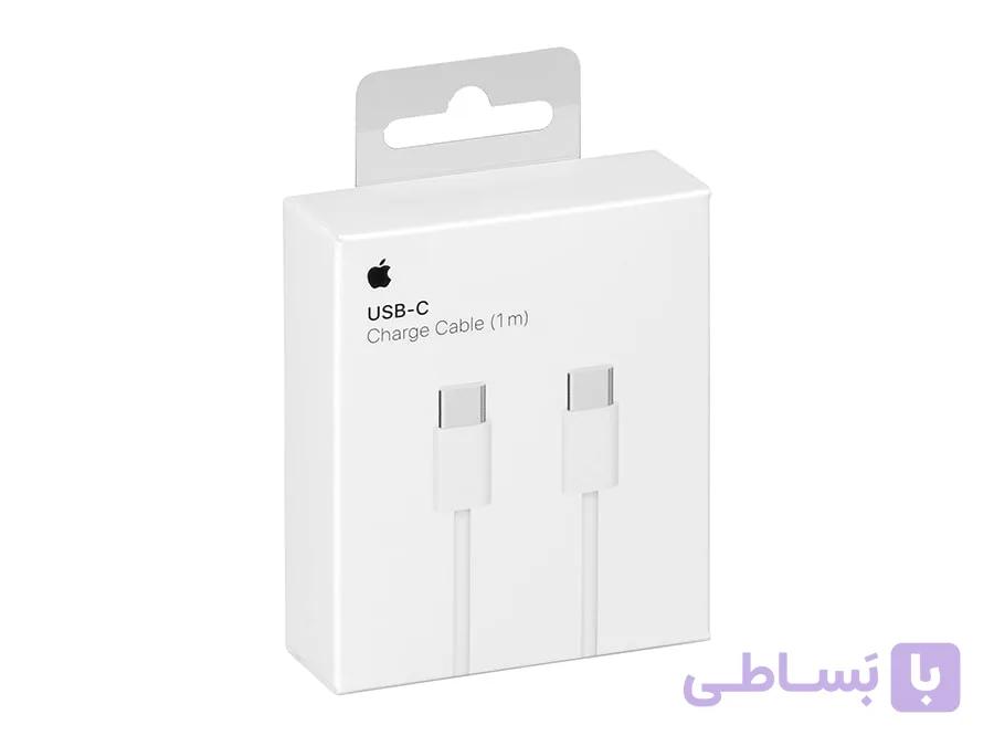 کابل شارژ آیفون اصلی دوسر تایپ سی یک متری Apple USB-C Charge Cable 1M