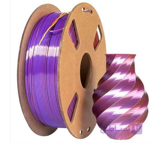 فیلامنت پرینتر سه بعدی سه رنگ یوسو Gold Copper Purple